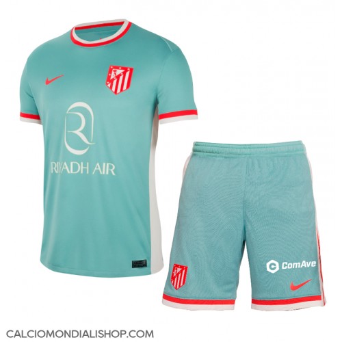 Maglie da calcio Atletico Madrid Seconda Maglia Bambino 2024-25 Manica Corta (+ Pantaloni corti)